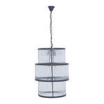 Barrett Triple Layer Glass Chandelier-Wrenford & Co.-nirohome