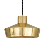 Elegance Modern Brass Pendant Light 32cm-Mullan Lighting-Polished Brass-100cm-nirohome