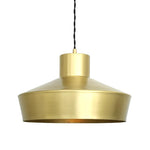 Elegance Modern Brass Pendant Light 32cm-Mullan Lighting-Satin Brass-100cm-nirohome