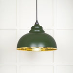 Hammered Brass Harborne Pendant-From The Anvil-Heath-nirohome