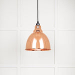 Hammered Copper Brindley Pendant-From The Anvil-Copper-nirohome
