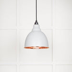Hammered Copper Brindley Pendant-From The Anvil-Copper-nirohome