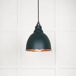 Hammered Copper Brindley Pendant-From The Anvil-Dingle-nirohome
