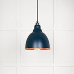Hammered Copper Brindley Pendant-From The Anvil-Dusk-nirohome
