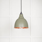 Hammered Copper Brindley Pendant-From The Anvil-Tump-nirohome