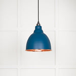 Hammered Copper Brindley Pendant-From The Anvil-Upstream-nirohome