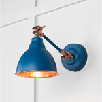 Hammered Copper Brindley Wall Light-From The Anvil-Upstream-nirohome