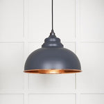 Hammered Copper Harborne Pendant-From The Anvil-Copper-nirohome