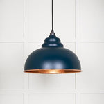 Hammered Copper Harborne Pendant-From The Anvil-Dusk-nirohome