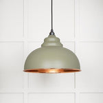 Hammered Copper Harborne Pendant-From The Anvil-Tump-nirohome