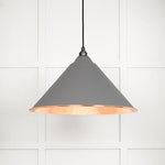 Hammered Copper Hockley Pendant-From The Anvil-Bluff-nirohome