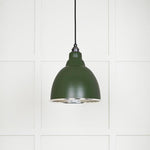 Hammered Nickel Brindley Pendant-From The Anvil-Heath-nirohome