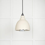 Hammered Nickel Brindley Pendant-From The Anvil-Teasel-nirohome