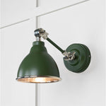 Hammered Nickel Brindley Wall Light-From The Anvil-Heath-nirohome