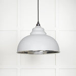 Hammered Nickel Harborne Pendant-From The Anvil-Flock-nirohome