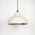 Hammered Nickel Harborne Pendant-From The Anvil-Teasel-nirohome
