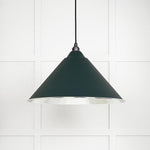 Hammered Nickel Hockley Pendant-From The Anvil-Dingle-nirohome