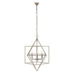 Kline Geometric Diamond Shaped Chandelier-Wrenford & Co.-nirohome