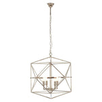 Kline Geometric Hexagonal Chandelier-Wrenford & Co.-nirohome