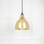 Smooth Brass Brindley Pendant-From The Anvil-Brass-nirohome