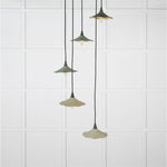 Smooth Brass Flora Cluster Pendant-From The Anvil-Tump-nirohome