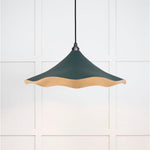 Smooth Brass Flora Pendant-From The Anvil-Dingle-nirohome