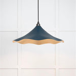 Smooth Brass Flora Pendant-From The Anvil-Dusk-nirohome