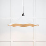 Smooth Brass Flora Pendant-From The Anvil-Flock-nirohome