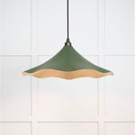 Smooth Brass Flora Pendant-From The Anvil-Heath-nirohome