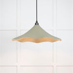 Smooth Brass Flora Pendant-From The Anvil-Tump-nirohome