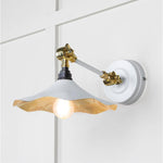 Smooth Brass Flora Wall Light-From The Anvil-Brass-nirohome