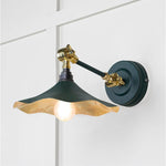 Smooth Brass Flora Wall Light-From The Anvil-Dingle-nirohome