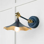 Smooth Brass Flora Wall Light-From The Anvil-Dusk-nirohome