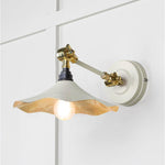 Smooth Brass Flora Wall Light-From The Anvil-Teasel-nirohome