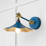 Smooth Brass Flora Wall Light-From The Anvil-Upstream-nirohome