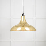 Smooth Brass Frankley Pendant-From The Anvil-Brass-nirohome
