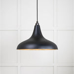 Smooth Brass Frankley Pendant-From The Anvil-Elan Black-nirohome