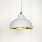Smooth Brass Harborne Pendant-From The Anvil-Flock-nirohome