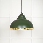 Smooth Brass Harborne Pendant-From The Anvil-Heath-nirohome