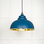 Smooth Brass Harborne Pendant-From The Anvil-Upstream-nirohome