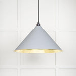 Smooth Brass Hockley Pendant-From The Anvil-Birch-nirohome