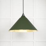 Smooth Brass Hockley Pendant-From The Anvil-Brass-nirohome
