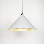 Smooth Brass Hockley Pendant-From The Anvil-Flock-nirohome