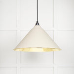 Smooth Brass Hockley Pendant-From The Anvil-Teasel-nirohome