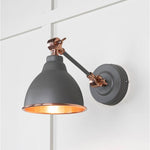 Smooth Copper Brindley Wall Light-From The Anvil-Bluff-nirohome