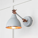 Smooth Copper Brindley Wall Light-From The Anvil-Copper-nirohome