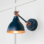 Smooth Copper Brindley Wall Light-From The Anvil-Dusk-nirohome