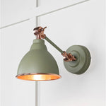 Smooth Copper Brindley Wall Light-From The Anvil-Tump-nirohome