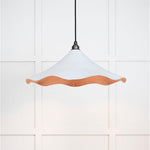 Smooth Copper Flora Pendant-From The Anvil-Birch-nirohome