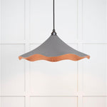 Smooth Copper Flora Pendant-From The Anvil-Bluff-nirohome